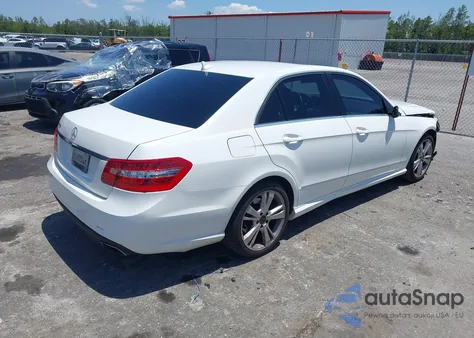 2013 Mercedes-Benz E 350 from USA, damaged, VIN WDDHF5KB7DA724349